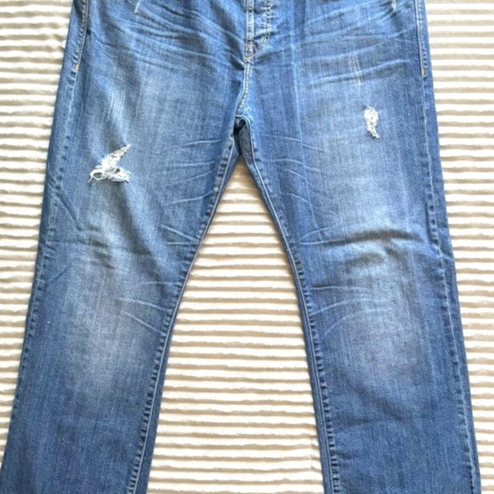 William  denim distressed Jeans size straight leg